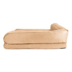 2_Sided_Bumper_Chaise_Bed_Gold_Dog_Model