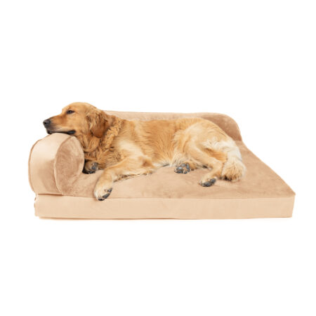 Fur Velvet Chaise Lounge