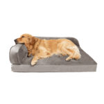 2_Sided_Bumper_Chaise_Bed_Gold_Dog_Model