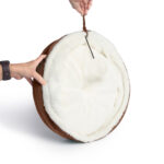 Faux Fur_Cathut_Brown_Model