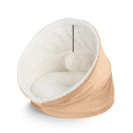 Faux Fur_Cathut_Brown_Model