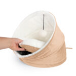 Faux Fur_Cathut_Brown_Model